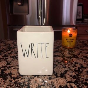 Rae Dunn Write pen and pencil holder